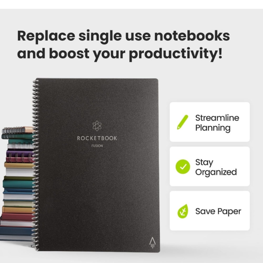 Rocketbook Reusable Intelligent Notebook
